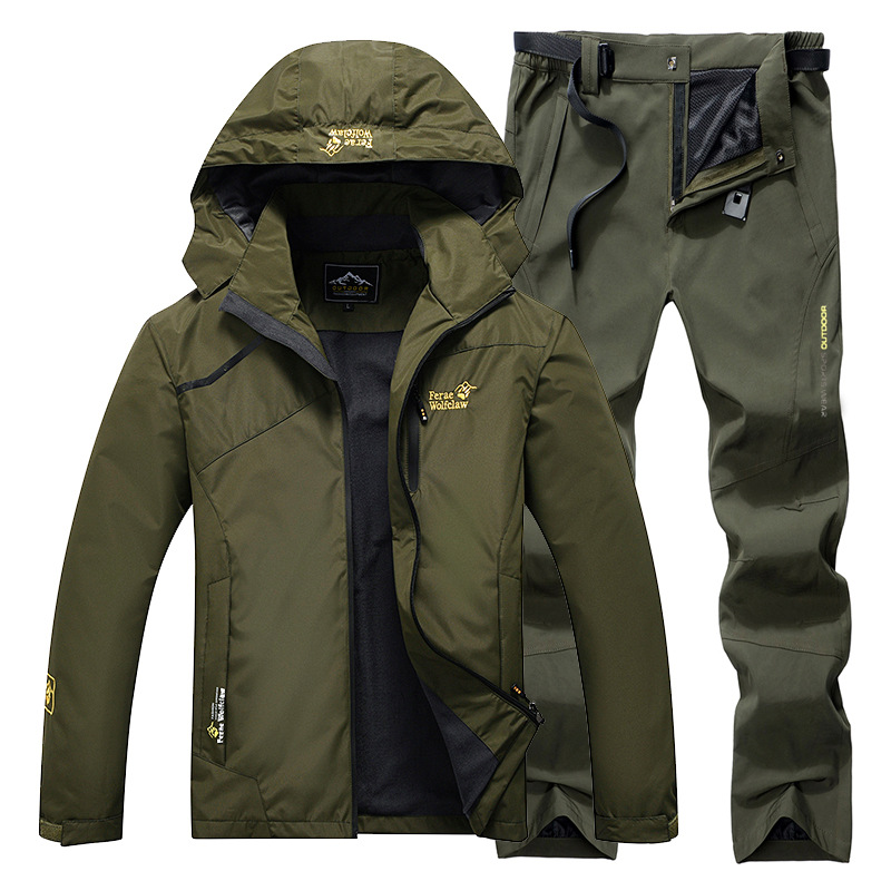 Fishing Rain Suit - Waterproof Fishing Suit Breathable durable Hooded