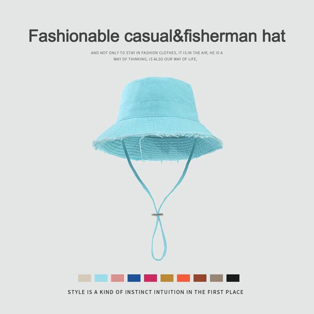 Fishing Hat - Fashion UV Protection Bucket Hat Large-Brimmed