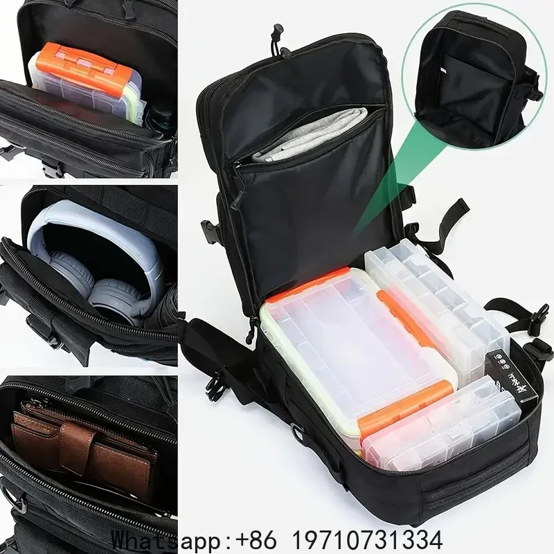 1000D Waterproof  Backpack Tac - Fishing Bag Waterproof recension och pris