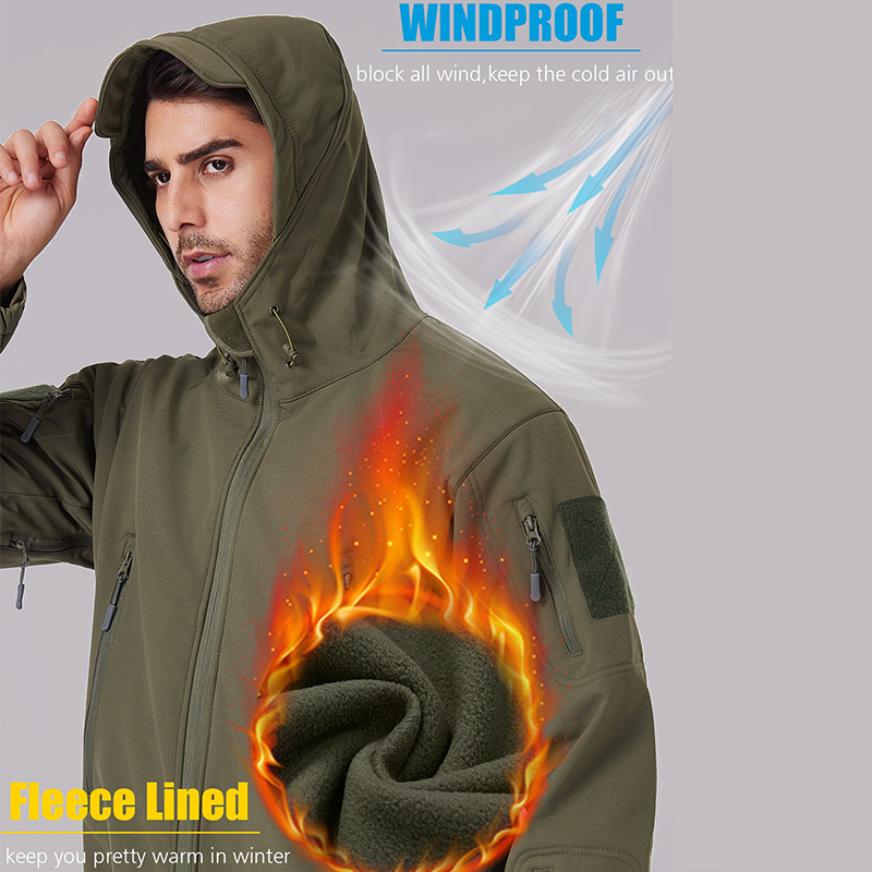 Men's Waterproof Tactical Soft - Fishing Jacket Waterproof recension och pris