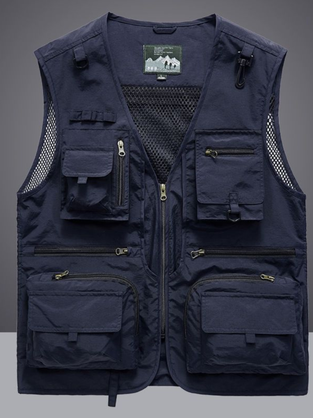 Loose Fit Multi-Pocket Fishing - Fishing Vest recension och pris