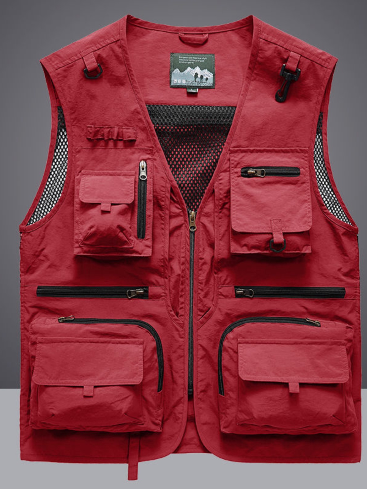 Loose Fit Multi-Pocket Fishing - Fishing Vest recension och pris