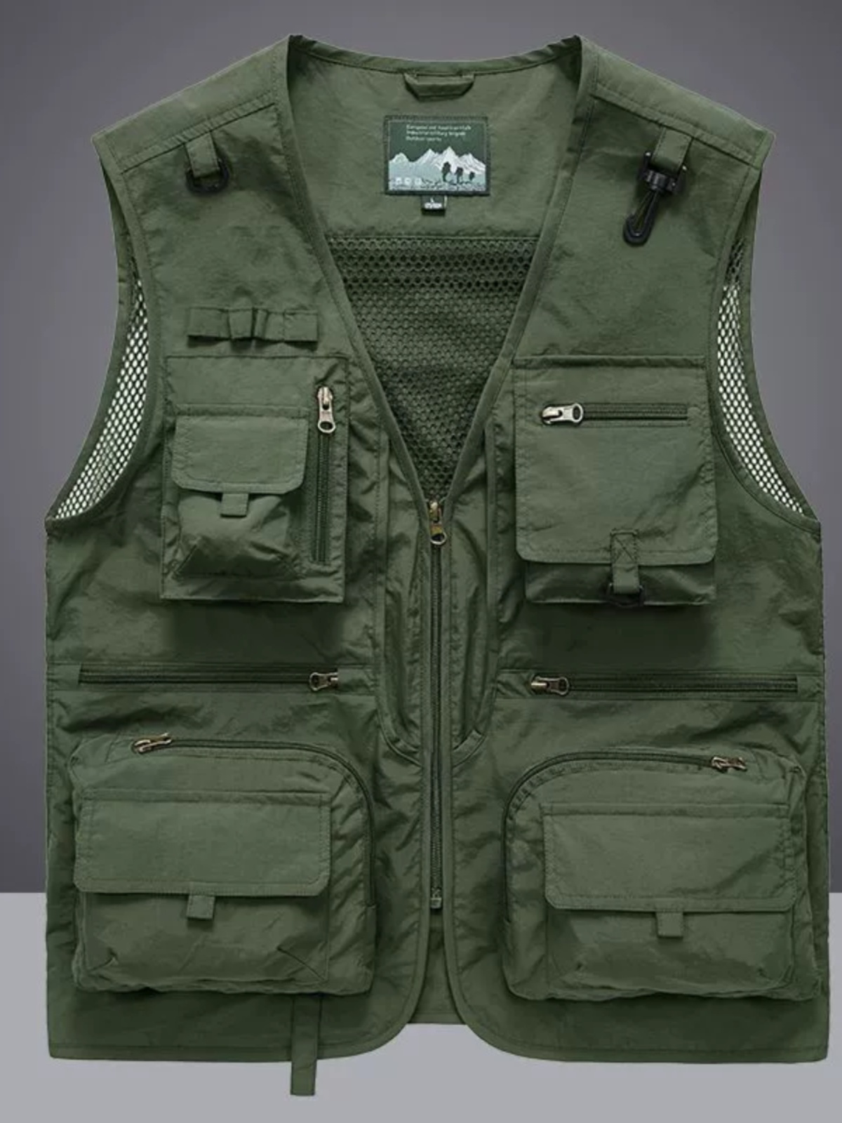 Loose Fit Multi-Pocket Fishing - Fishing Vest recension och pris