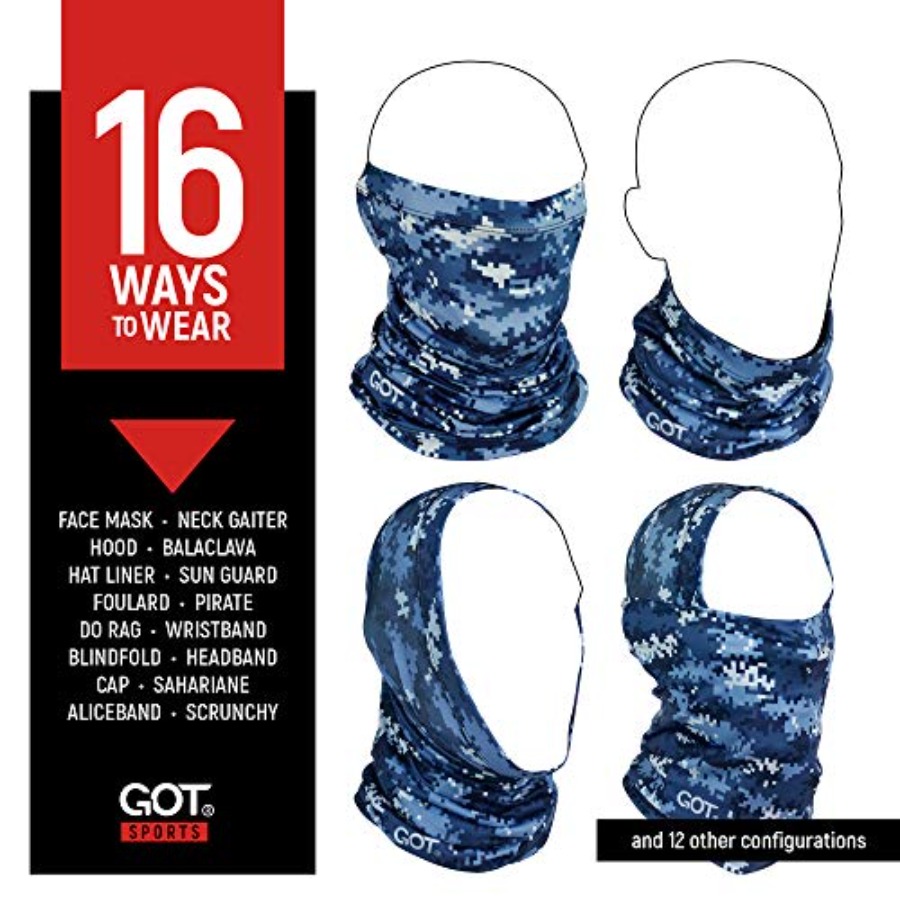 UPF 50+ Fishing Neck Gaiter -  - Fishing Mask Sun Protection recension och pris