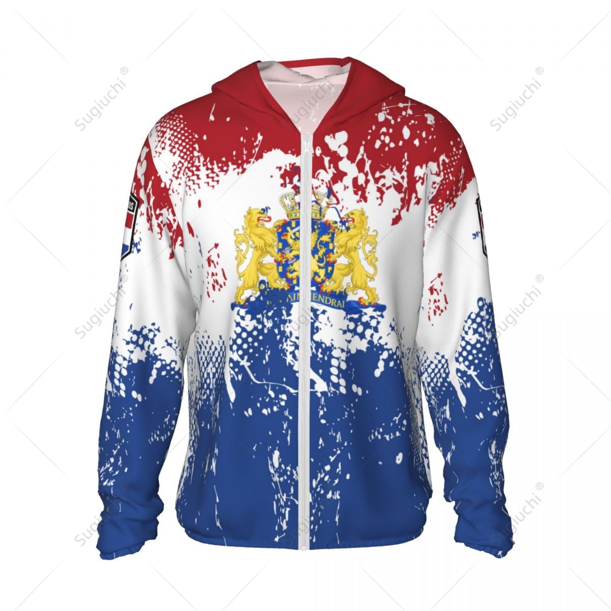 Netherlands Flag Sun Protectio - Fishing Hoodie recension och pris