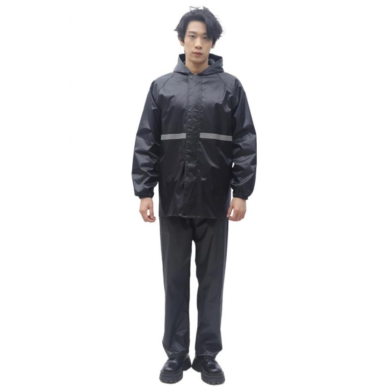 2pcs Hooded Coat & Pant Rain S - Fishing Rain Suit recension och pris