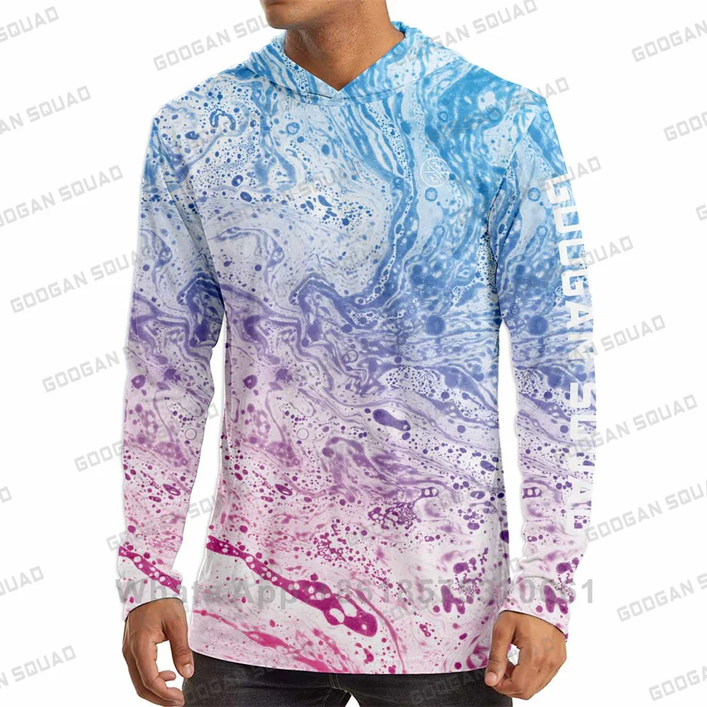 GOOGAN SQUAD Men's Long Sleeve - Fishing Shirt Uv Protection recension och pris