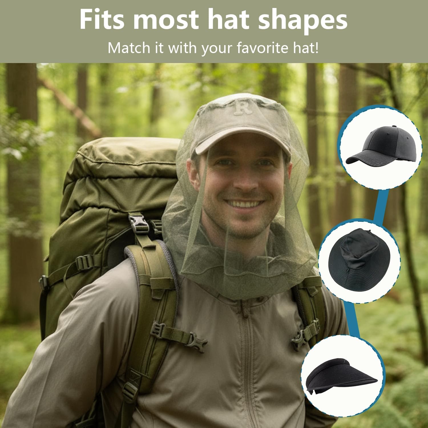 Fishing Sun Mosquito Hat Breat - Fishing Hat recension och pris