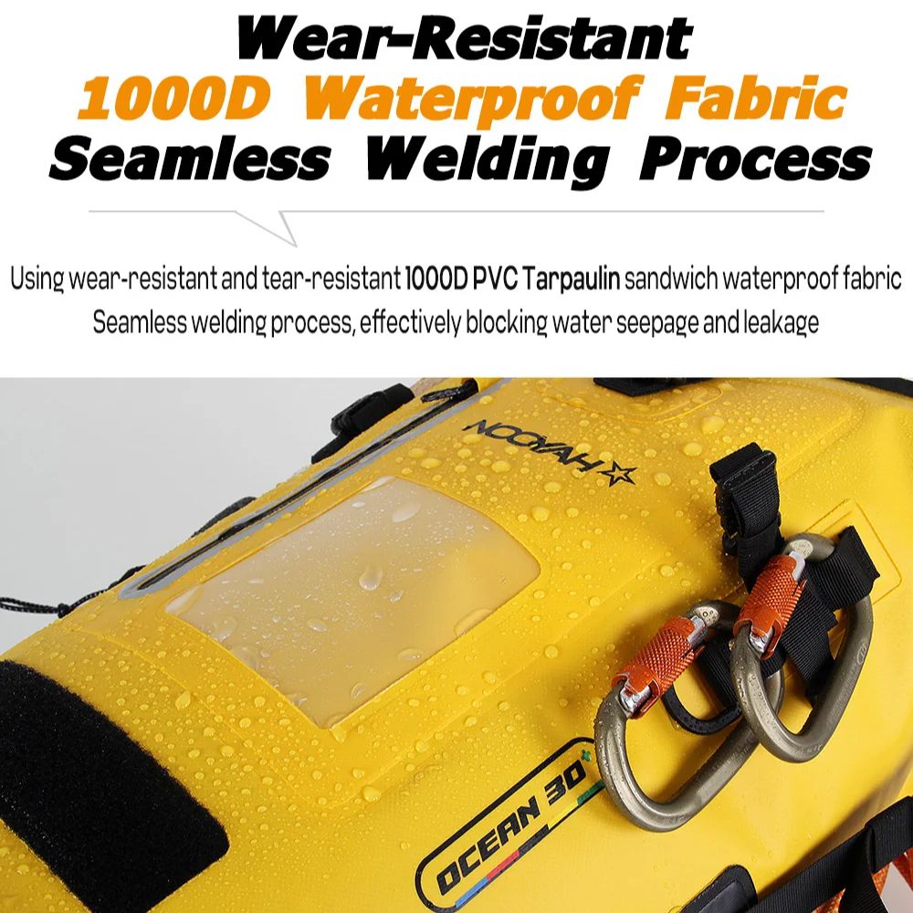 NOOYAH Dry Bag Waterproof Back - Fishing Bag Waterproof recension och pris