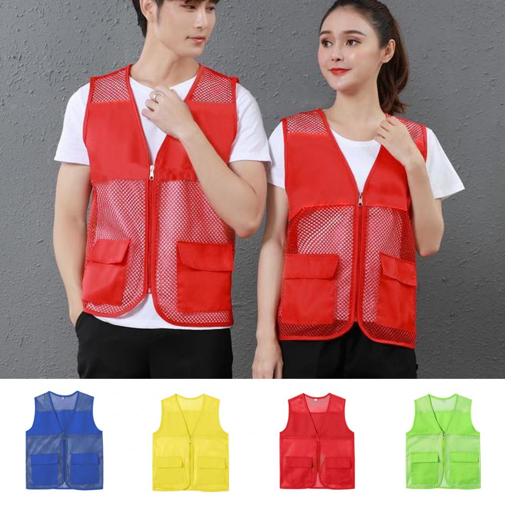 Fishing Vest Hollow Out Zipper - Fishing Vest recension och pris