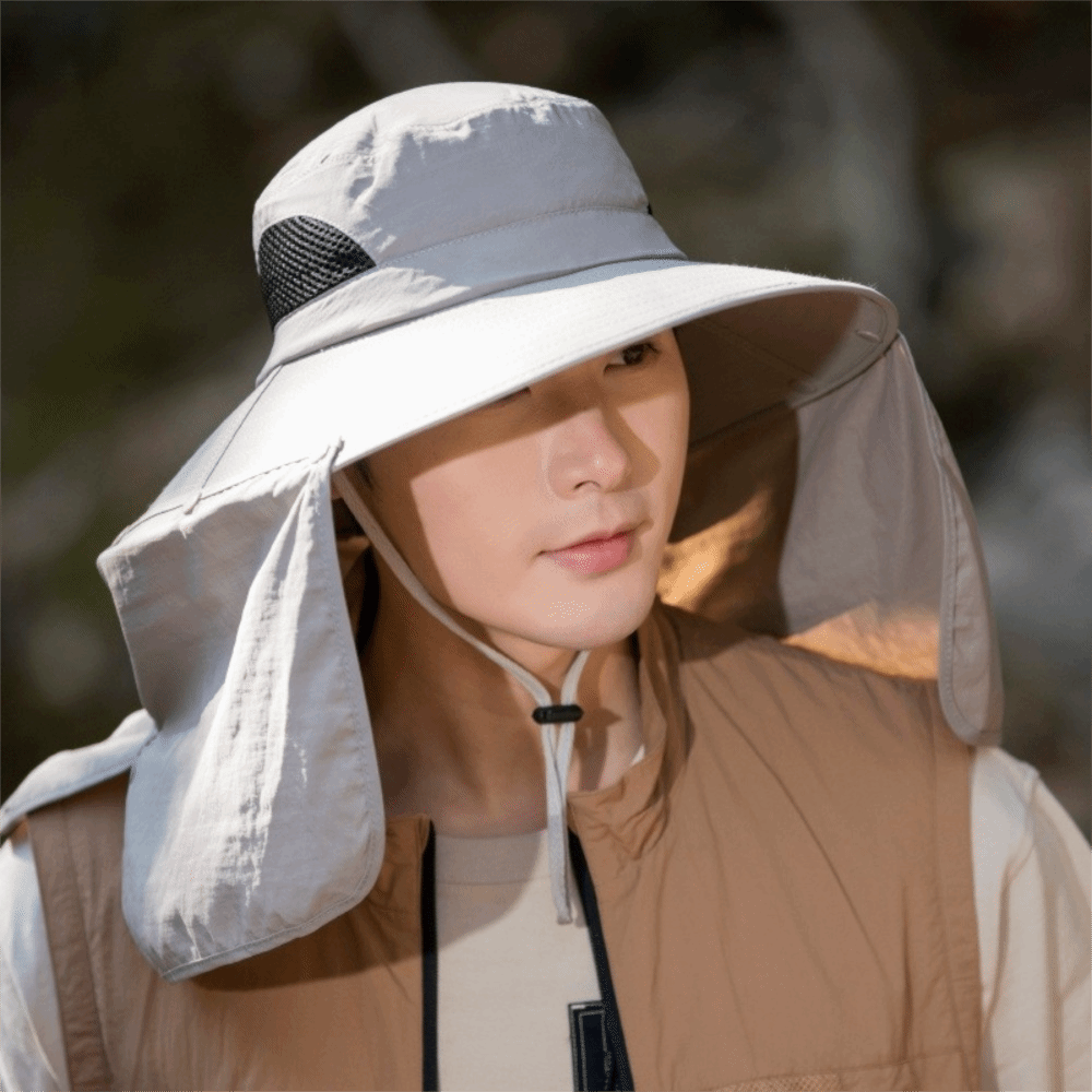 Fashion Cloth Men Sun Hat Big  - Fishing Hat recension och pris