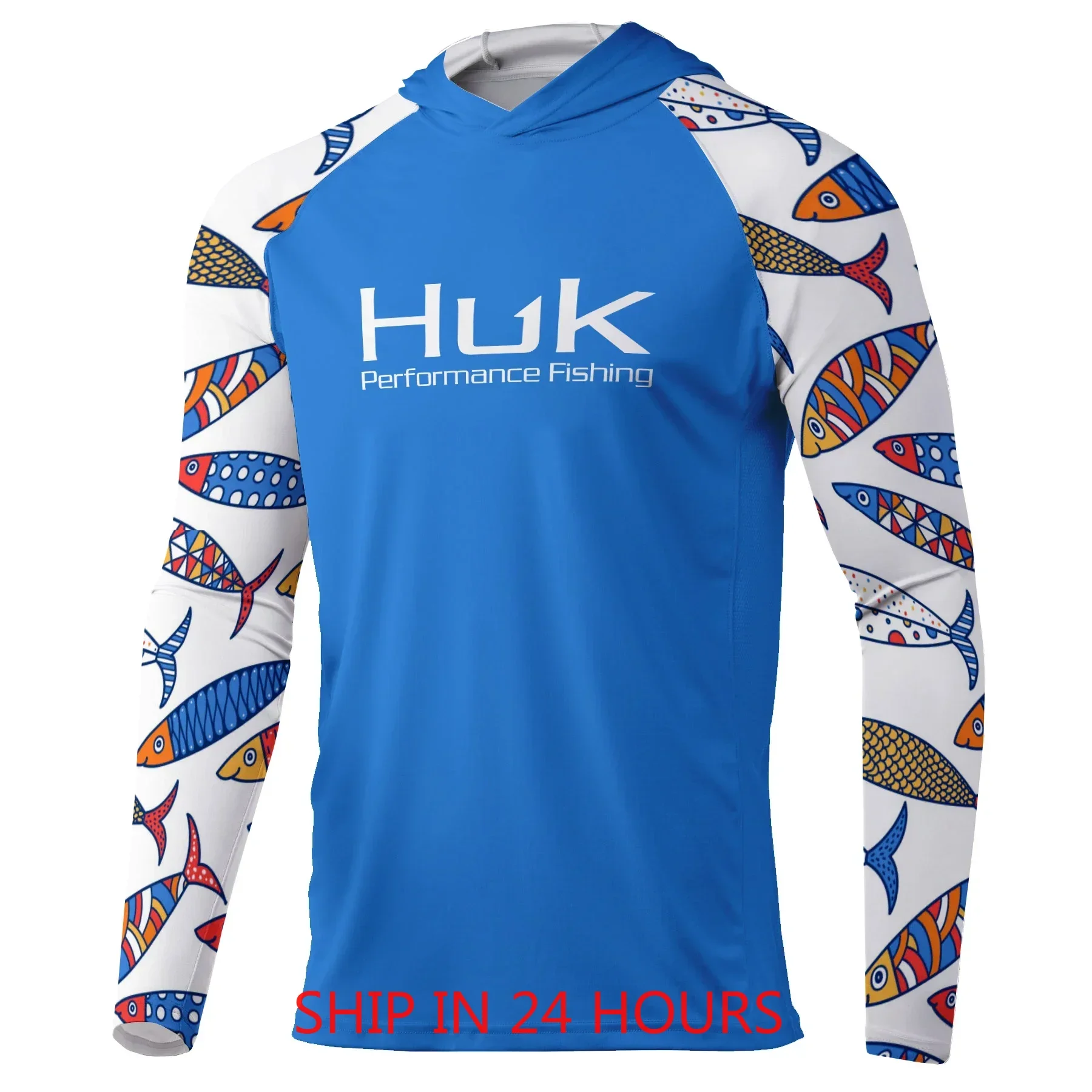 HUK Fishing Hoodie Shirts Men  - Fishing Shirt Uv Protection recension och pris