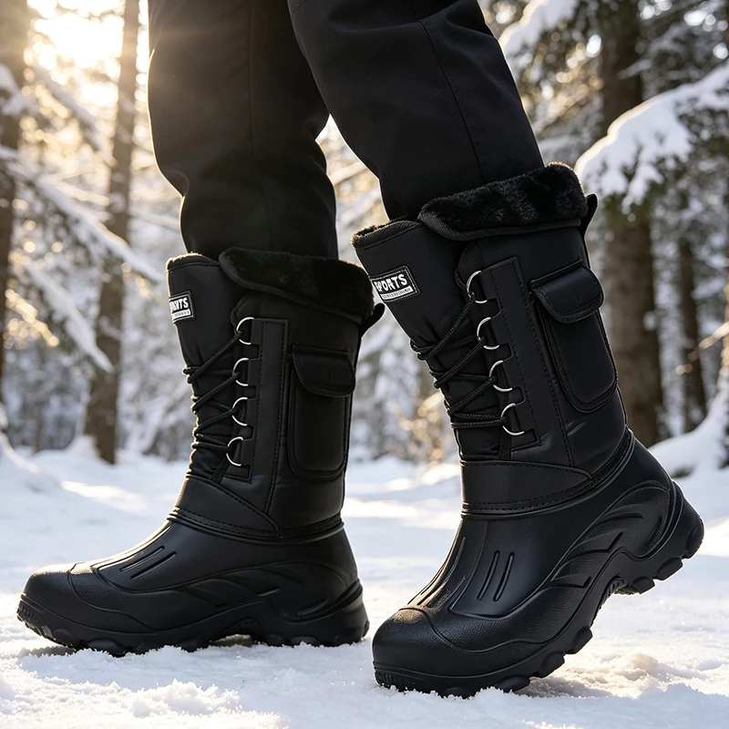 Men Winter Snow Boots Outdoor  - Fishing Boots recension och pris