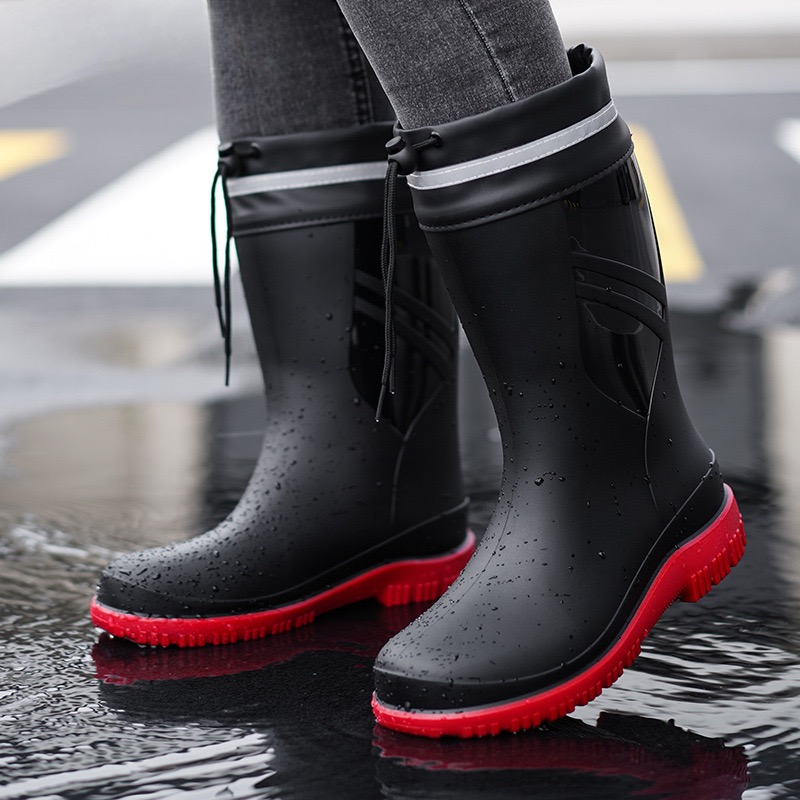 Fashion Men's Medium Tube Rain - Fishing Boots recension och pris