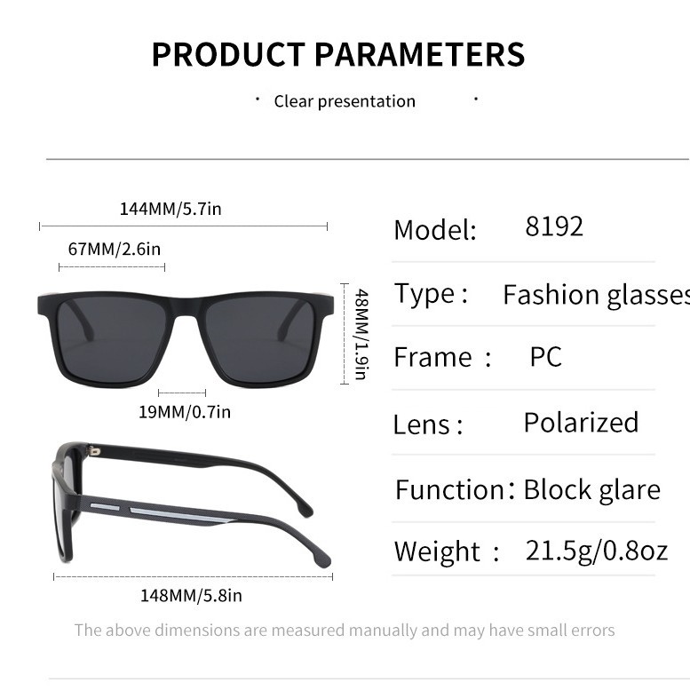 Driving Eye Protection Sports  - Fishing Sunglasses Polarized recension och pris