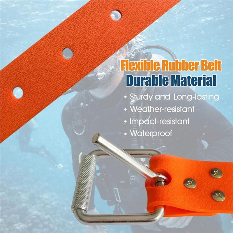 【Price Drop !!】Rubber Diving B - Fishing Belt recension och pris