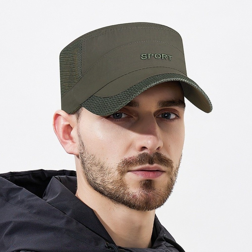 Cool Adjustable Flat Top Cap B - Fishing Hat recension och pris