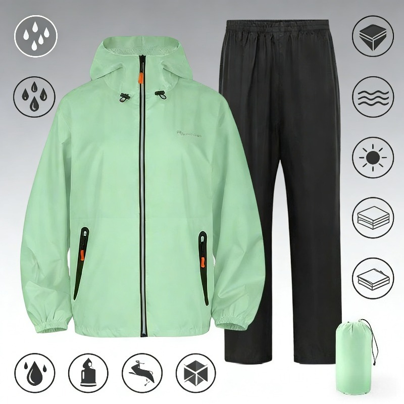 Men Women Waterproof Rain Suit - Fishing Rain Suit recension och pris