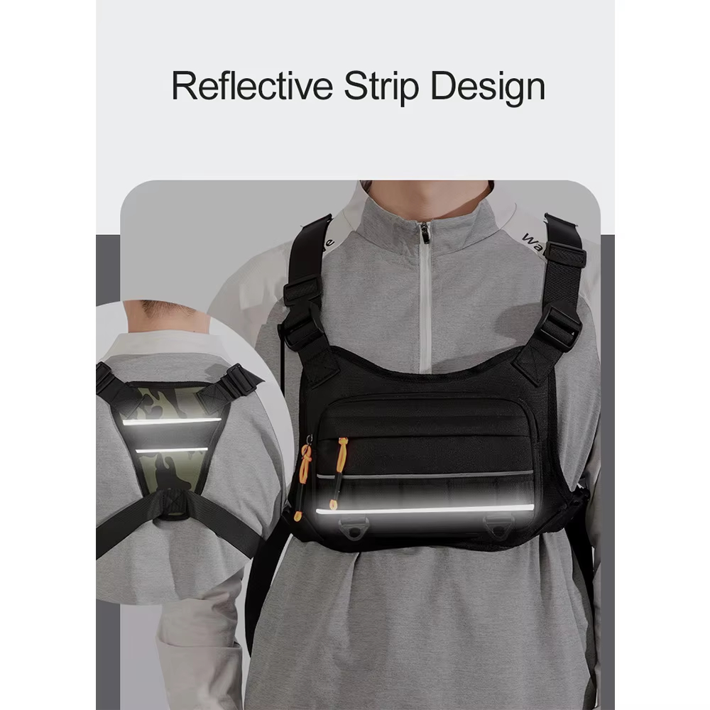 Cycling Front Chest Vest Tacti - Fishing Backpack recension och pris