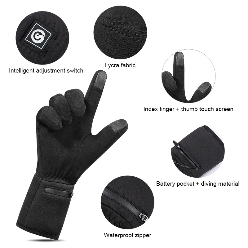 Rechargeable Electric Liner He - Fishing Gloves recension och pris